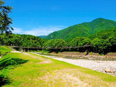日本白河桥图片