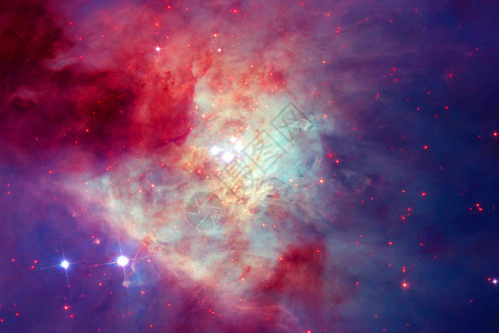 银河系在外层空间的银河系中图片