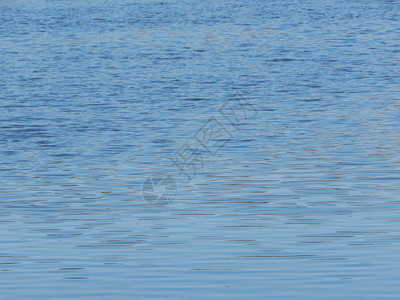 河流蓝色波纹中的水纹理图片