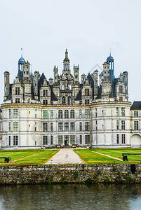 位于法国卢瓦尔谢尔省香波堡的香波堡城是世界上最知名的城堡之一图片