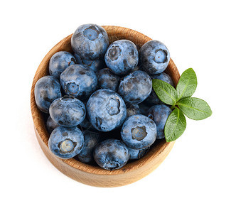 鲜熟的蓝莓图片