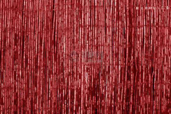 红调的天文竹栅栏设计的背图片