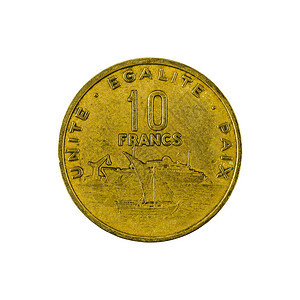 10吉布提法郎硬币2004正面隔图片