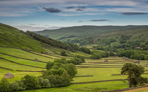 YorkshireDales公园的交换图片