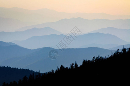 大烟雾山公图片