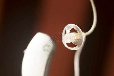 耳聋数字听力助听器的现代高技术失聪设图片