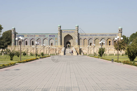 KhudayarKhanPalace是乌兹别克斯坦Kokand费尔干纳谷最图片