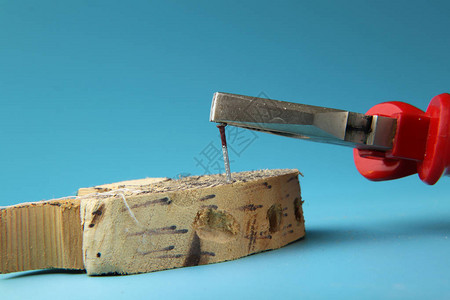 生锈的钉子图片