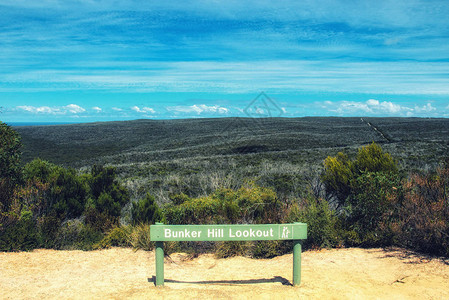 南澳大利亚Kangaroo岛FlindersChase公园的邦克图片