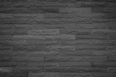 无缝黑色花纹的装饰砖砂岩墙面与现代风格设计的混凝土装饰不均匀图片