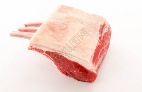 新鲜生切羊肉图片