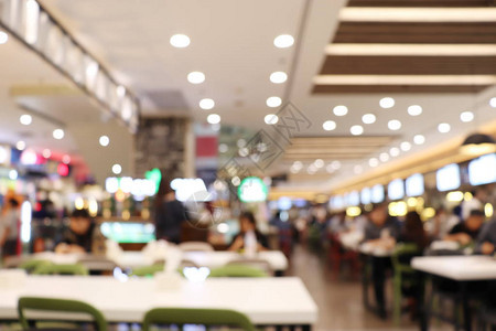 很多人在大学食堂模糊背景图片