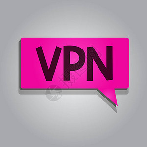 Vpn显示的文本符号概念照片通过配置服务器将您连接到Int图片