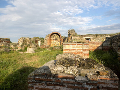 赫斯特里亚堡垒是一个重要的考古遗址罗马图片