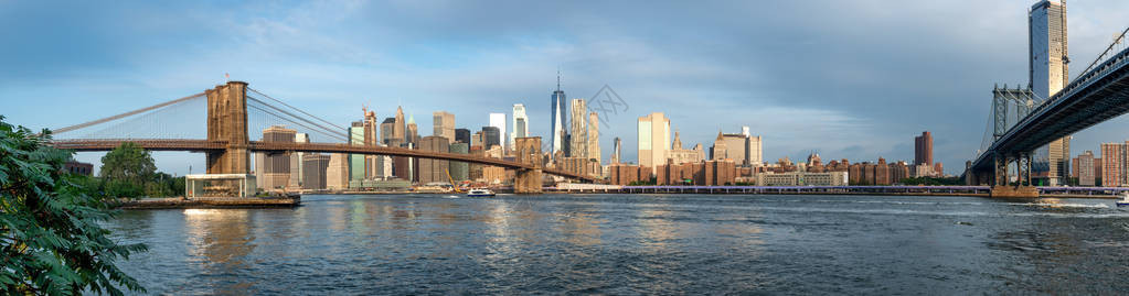美国纽约曼哈顿和布鲁克图片