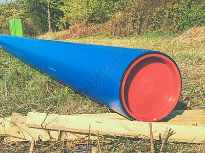 塑料管可装配成城市供水系统修补漏泄或意图片