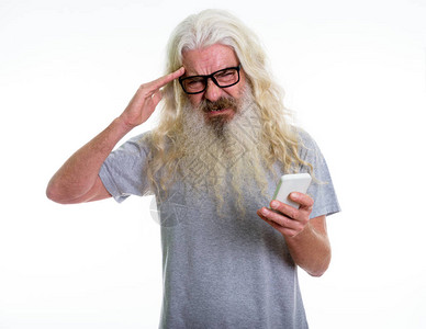 卡通老人头图片