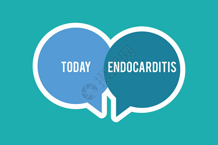 商业照片文字严重的感染和心脏内层的肿胀这让我觉得这很危险图片