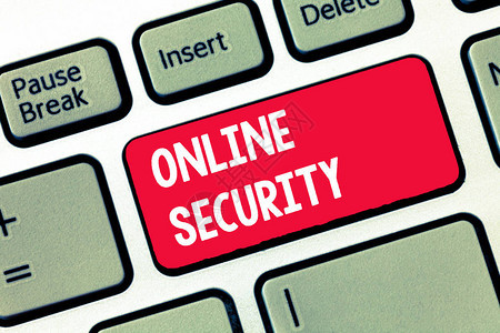 网络安全概念意指保护免受互联网攻击的规则图片