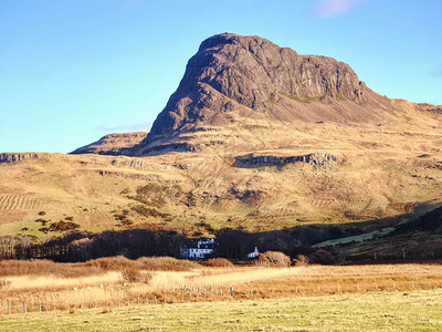 联合王国Skye苏格兰高地的风景图图片