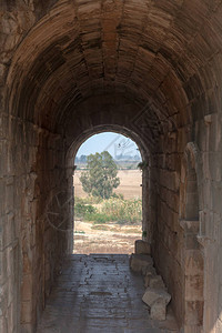 土耳其Aydin省Miletus古老剧院的废墟图片