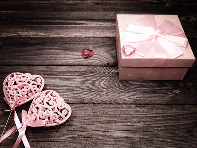 爱情人节的日礼物盒图片