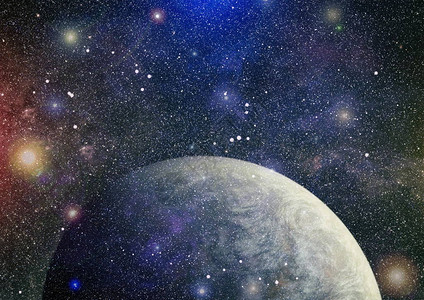 红色表面上的彩色抽象波浪插画  |玫瑰和蝴蝶无缝模式背景以光年