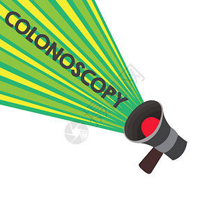 Colonosopy商业照片文本Endoscopic检查大肠结图片