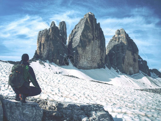 在意大利多洛米特阿尔卑斯山DolomiteAl图片