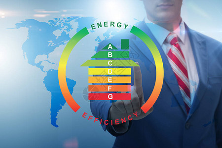 提高能效概念方面背景图片