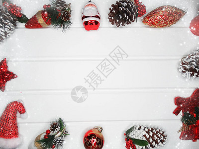 圣诞节背景和装饰图片