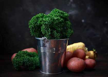 Kale绿色卷心菜图片