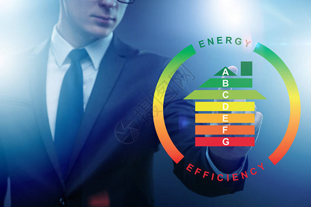 提高能效概念方面背景图片