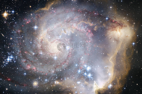 星尘际云外太空图像由美国航天局提供的图片