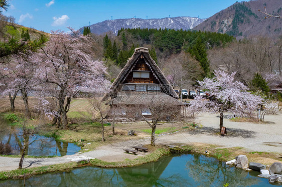 日本白川果村著名的Gasshozuku图片