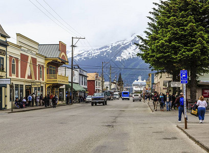 Skagway是阿拉斯加的一个区图片