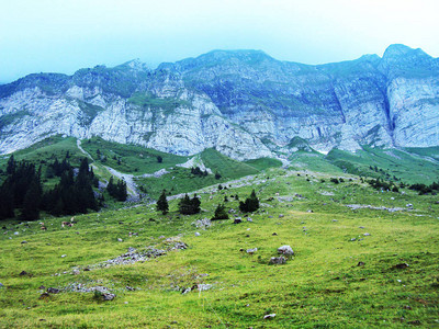 阿尔卑斯高山大阿尔拔地区景观图片