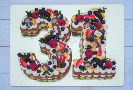 美丽的生日蛋糕以第31号图片