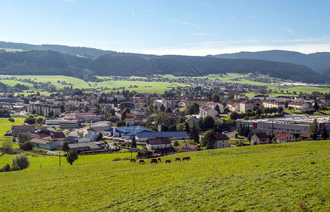 法国北部Alsace农村阳图片