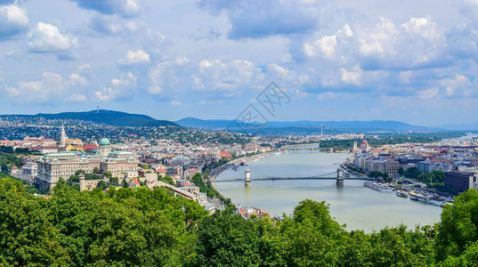 布达佩斯市景GellertH图片