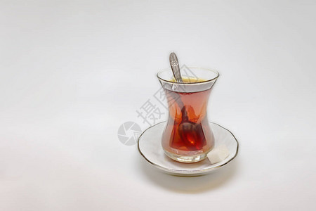 土耳其传统土耳其葡萄酒玻璃杯图片