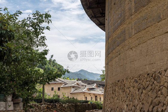 Xiamen附近Unesco遗址Tulou周围图片