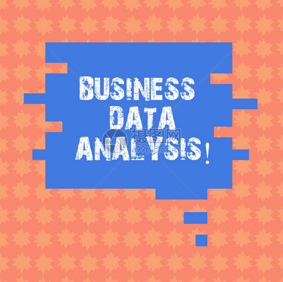 显示业务数据分析的书写笔记使用分析工具语音气泡在拼图形状中用于演示广告的商业图片