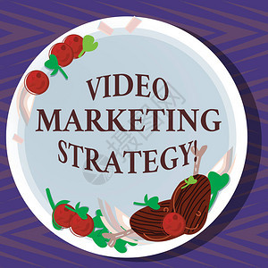 将录制视频纳入营销运动的商业概念图片
