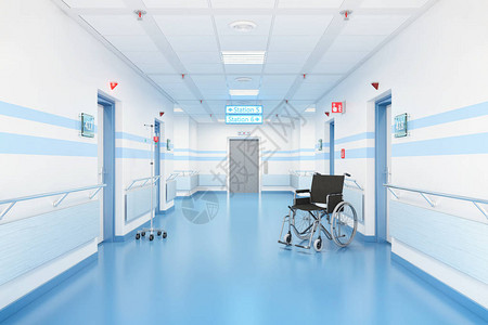 3d医院的走廊变形走图片