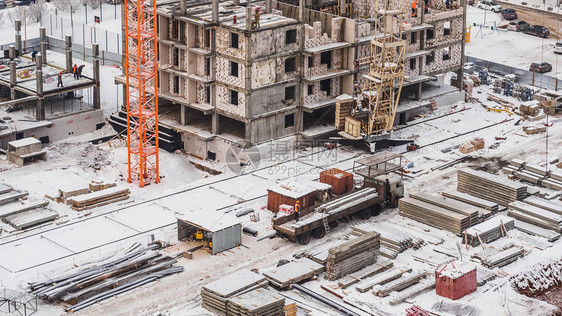 Crane和建筑工程图片