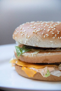 大汉堡食品快餐厅错误食物胆图片