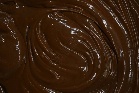 巧克力液体奶油背景图片