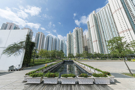 香港公共地产背景图片