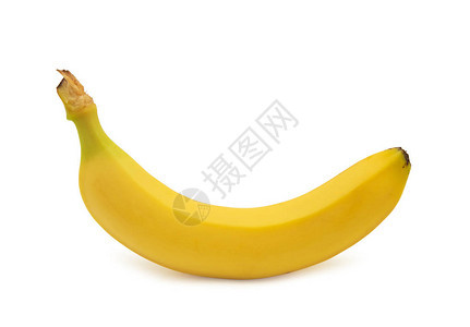 香蕉孤立在白色背景图片